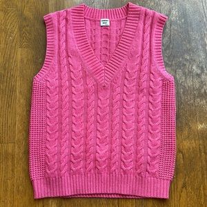 BarbieCore! Pink Sweater-vest